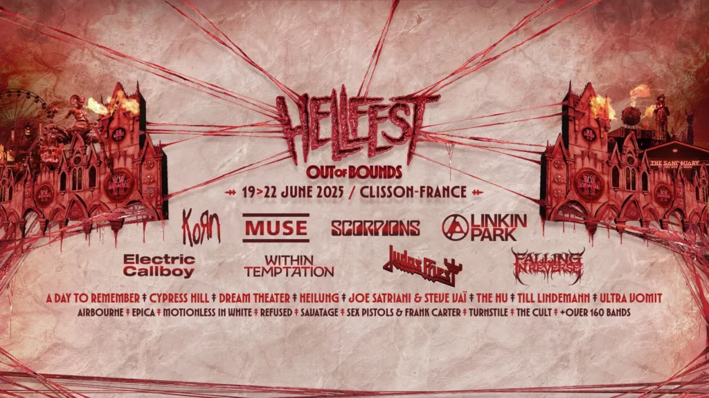 Festival HELLFEST du 19 au 22 juin 2025 @Clisson