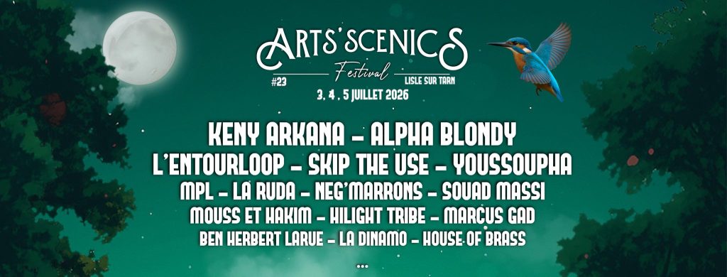 Arts Scenics du 3 au 5 juillet @Lisle-sur-Tarn (81)